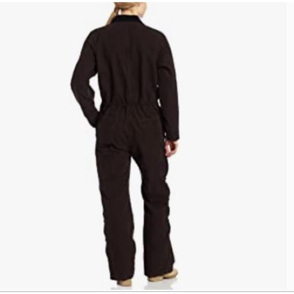 Carhartt Sandstone Quilted Lined Coveralls Womens XL (16/18) Insulated Workwear - Picture 3 of 10